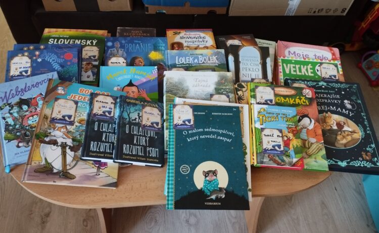 Knihy pre deti od dobrovoľníkov
